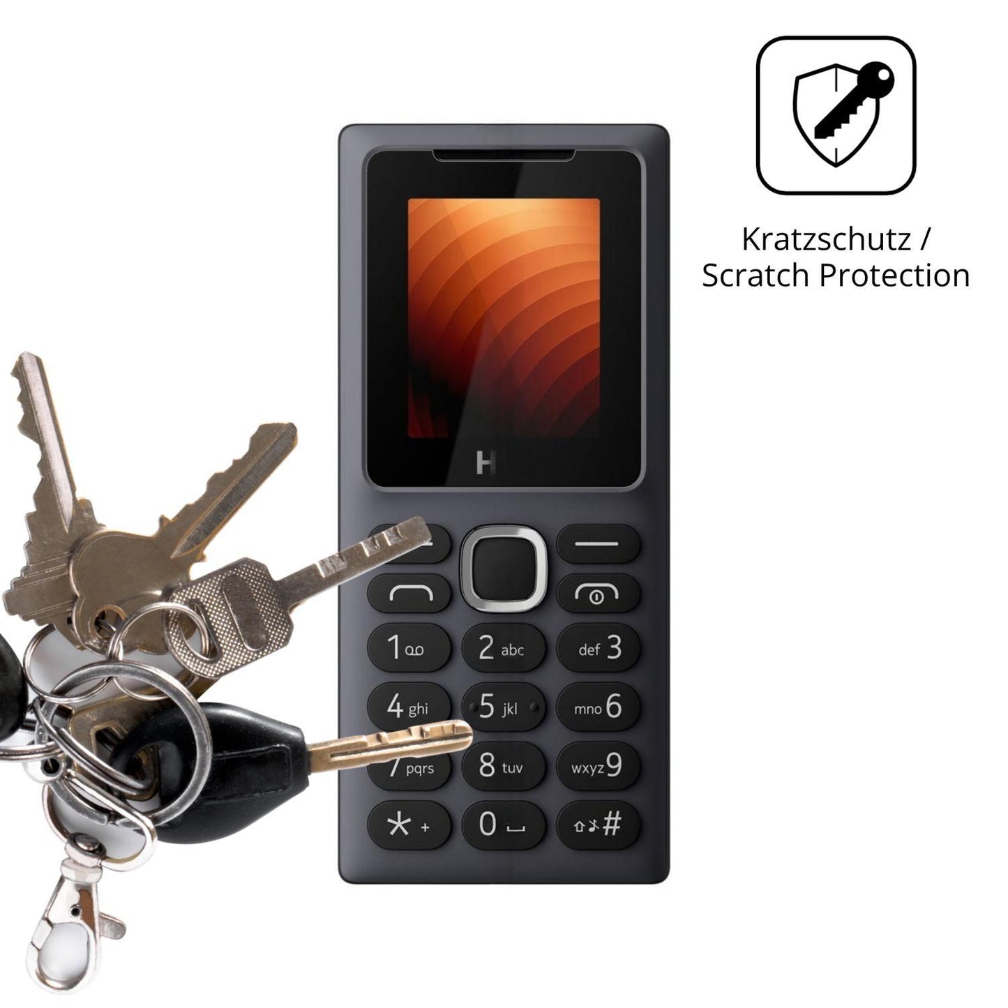 4x Schutzfolie klar für HMD 100 Display-Schutzfoli (4)