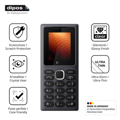 4x Schutzfolie klar für HMD 100 Display-Schutzfoli (7)