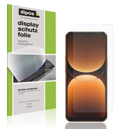 4x Schutzfolie matt für Oscal Flat 3C Display-Schu (1)