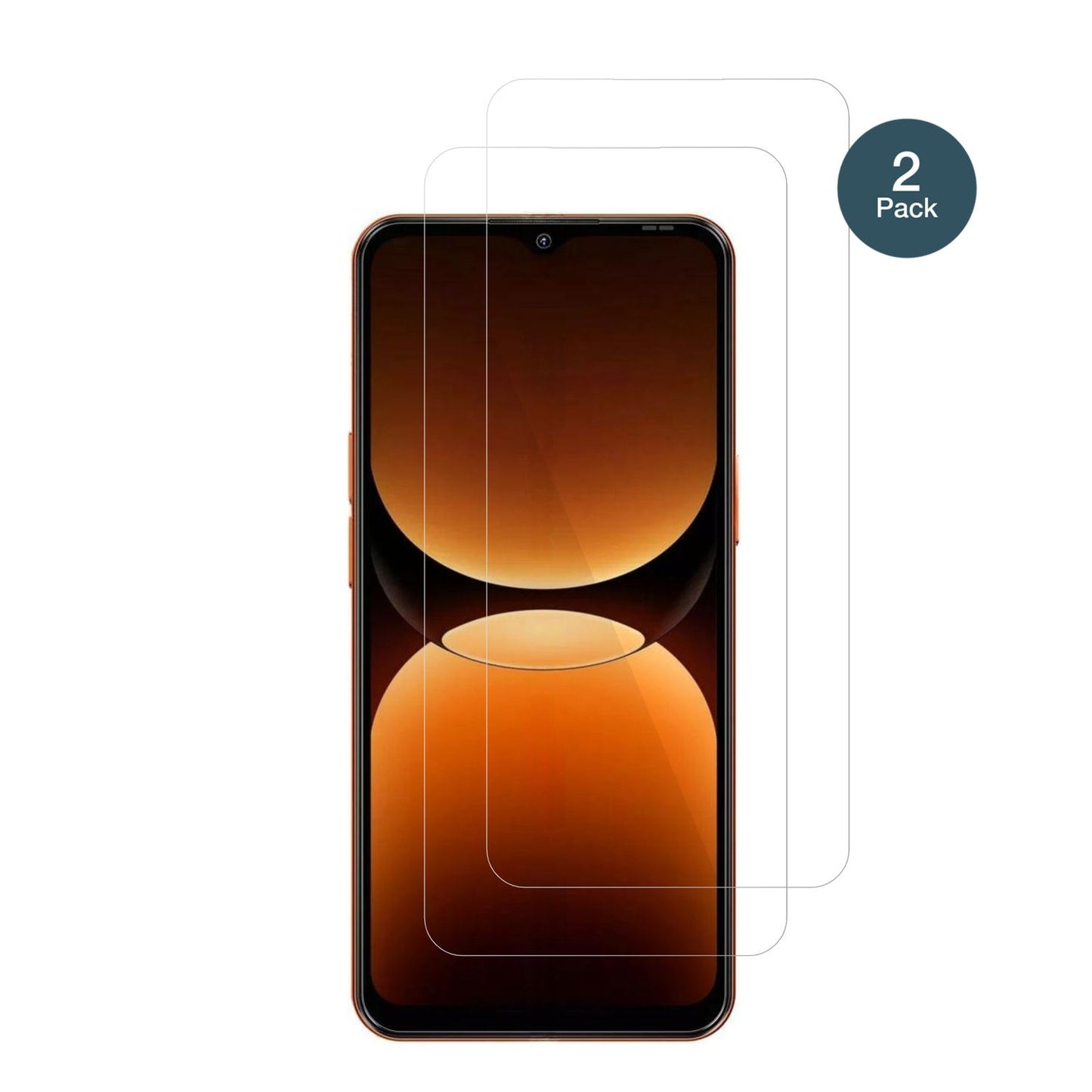 2x 9H Schutzfolie für Oscal Flat 3C Panzerfolie (2)