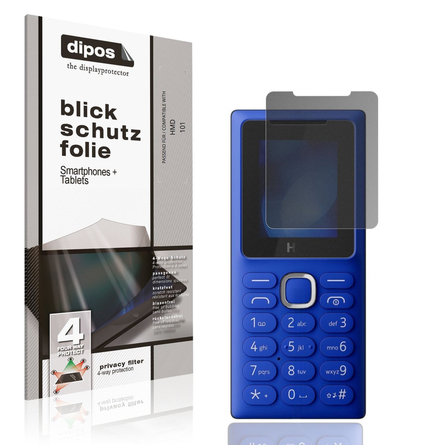 Blickschutzfolie für HMD 101 matt Schutzfolie Priv (1)