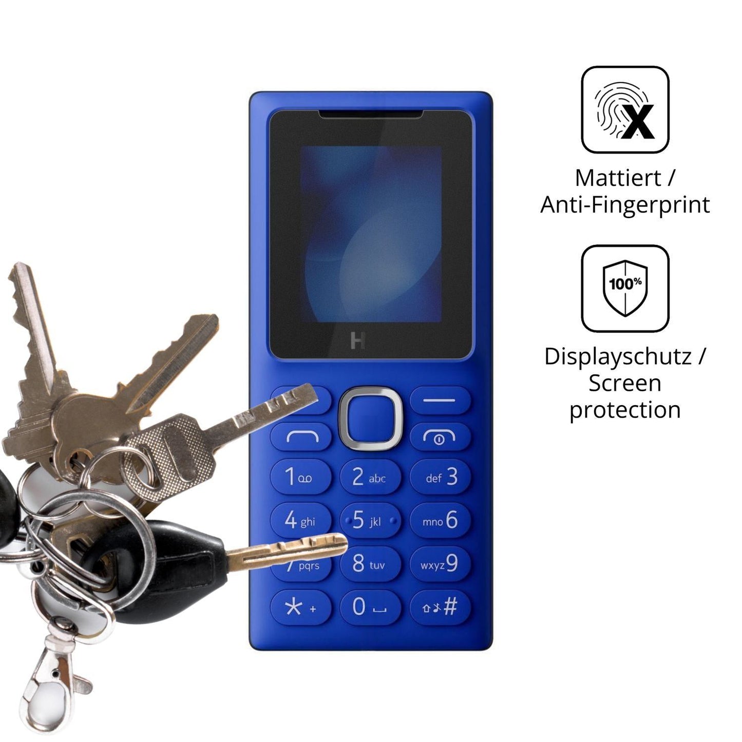 Blickschutzfolie für HMD 101 matt Schutzfolie Priv (3)