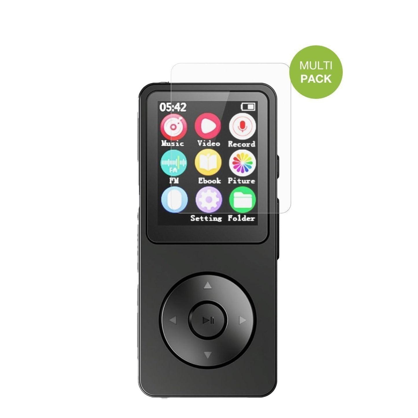 4x Schutzfolie matt für LICAEVEY MP3-Player Displa (2)
