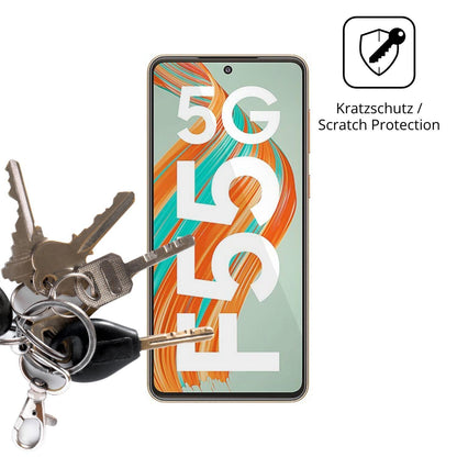 4x Schutzfolie klar für Samsung Galaxy F55 Display (4)