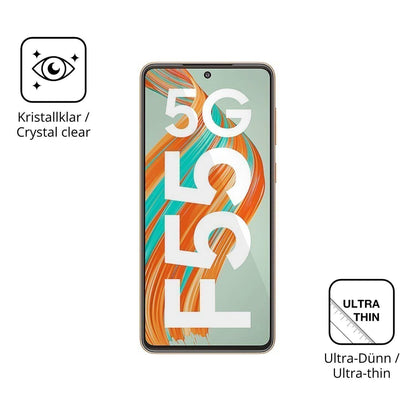 4x Schutzfolie klar für Samsung Galaxy F55 Display (5)