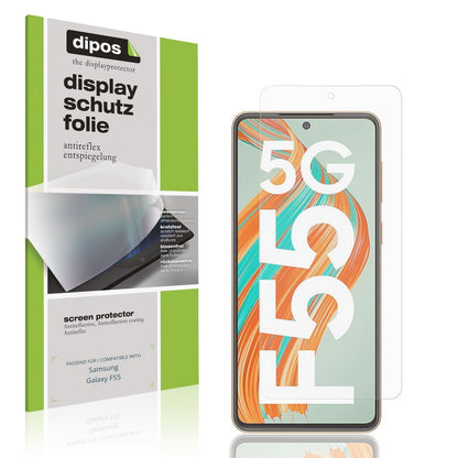 4x Schutzfolie matt für Samsung Galaxy F55 Display (1)