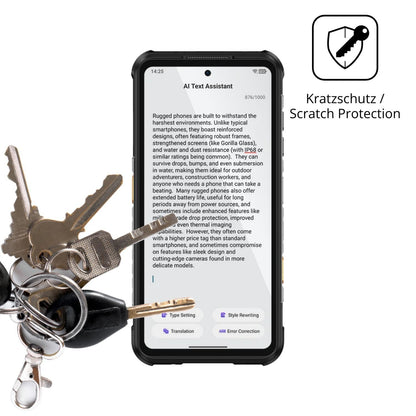 4x Schutzfolie klar für Ulefone RugOne Xever 7 Dis (4)