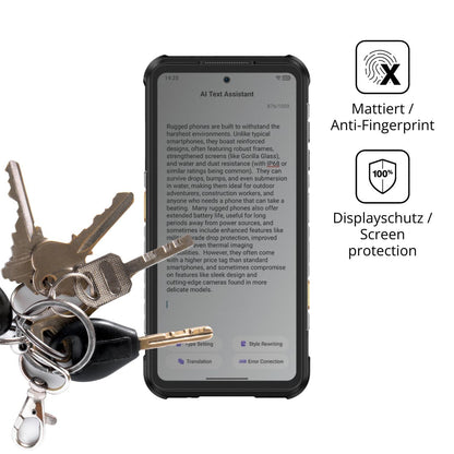 Blickschutzfolie für Ulefone RugOne Xever 7 matt S (3)