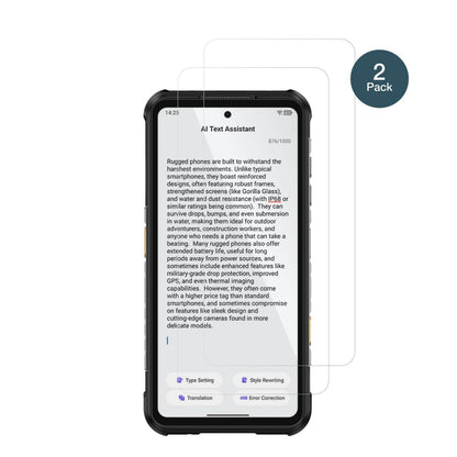 2x 9H Schutzfolie für Ulefone RugOne Xever 7 Panze (2)