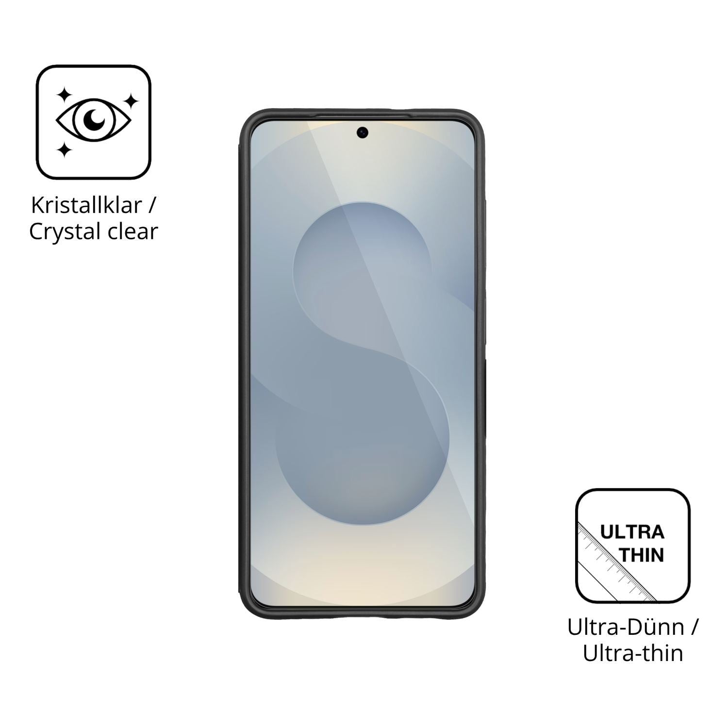 4x Schutzfolie klar für Samsung Galaxy S26 Plus Ca (5)