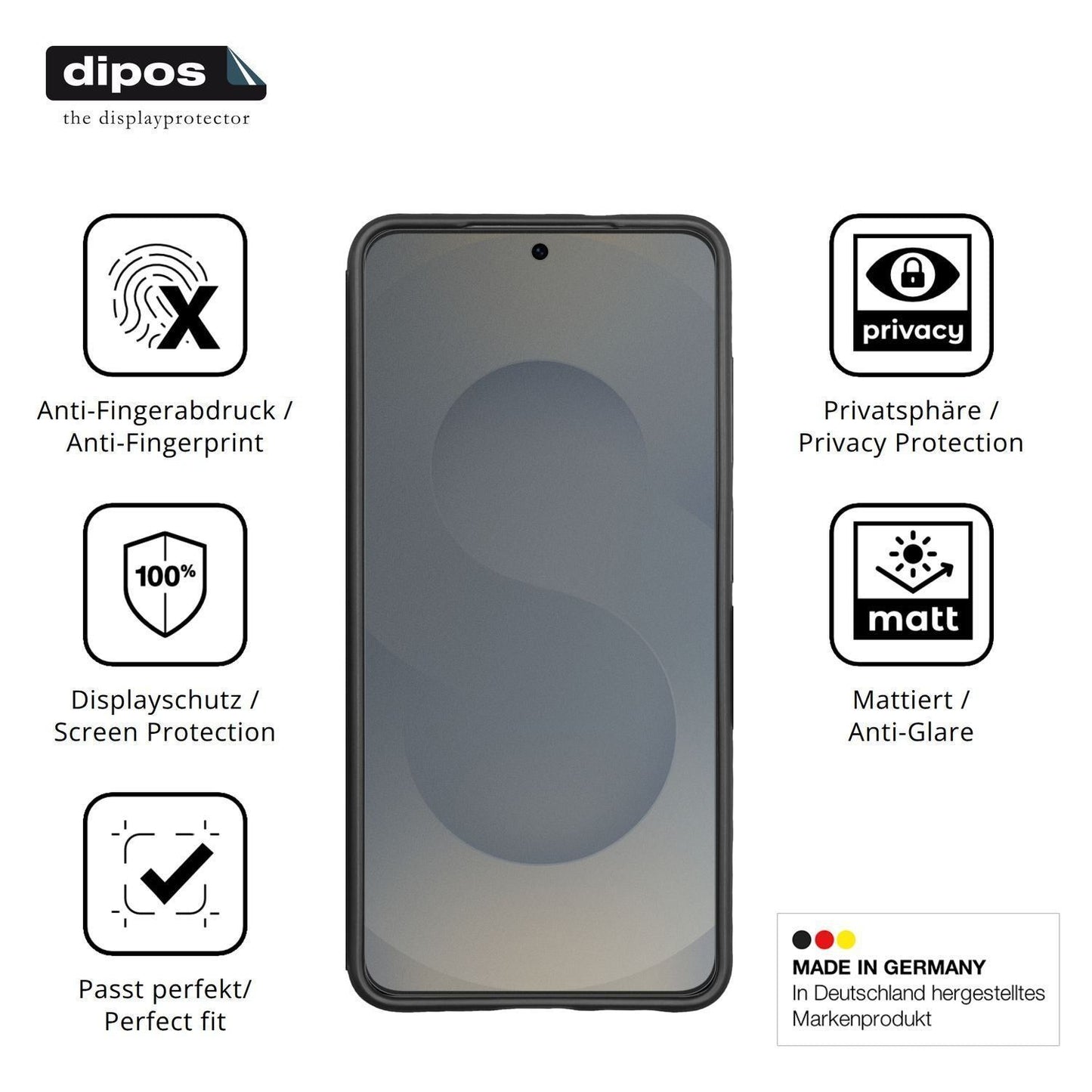 Blickschutzfolie für Samsung Galaxy S26 Plus Case  (5)