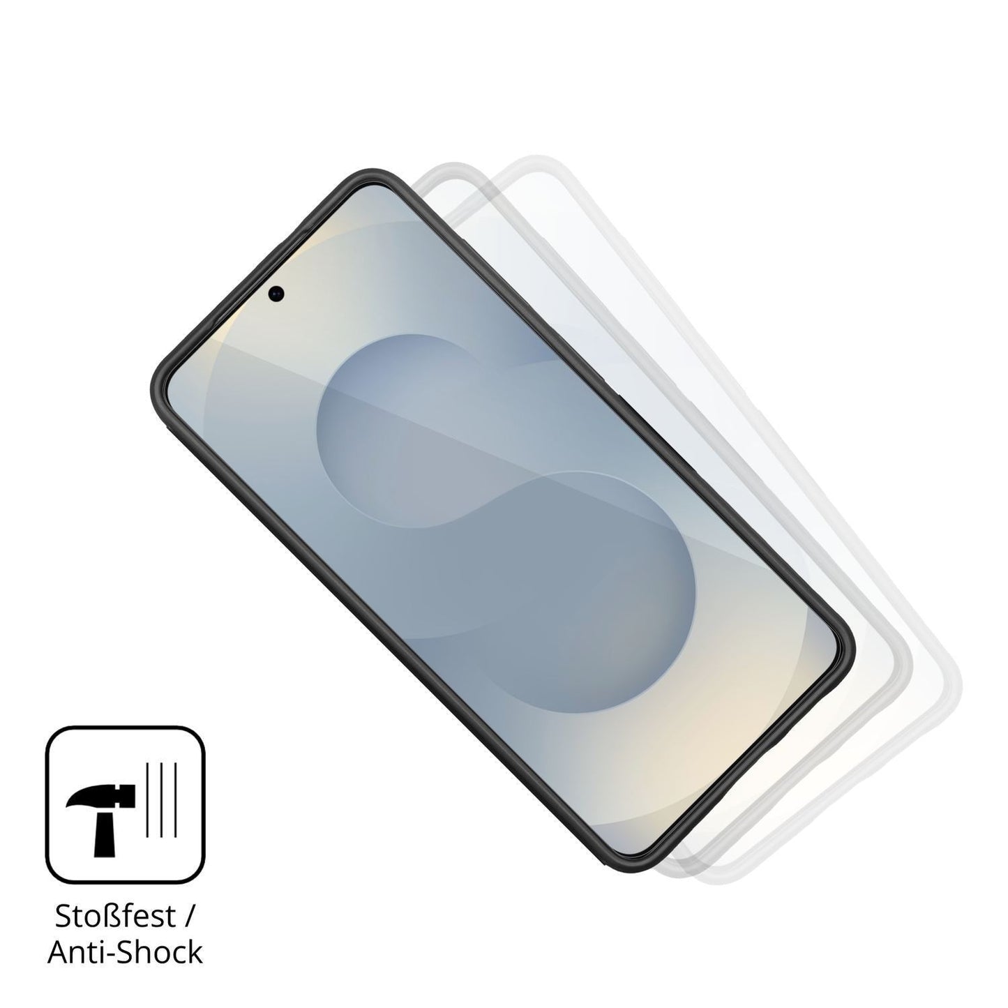 2x 9H Schutzfolie für Samsung Galaxy S26 Plus Case (4)