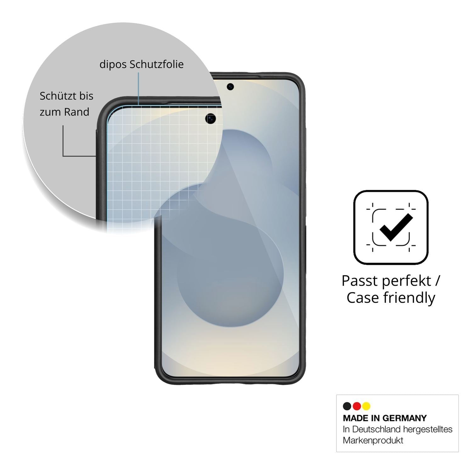 2x 9H Schutzfolie für Samsung Galaxy S26 Plus Case (6)