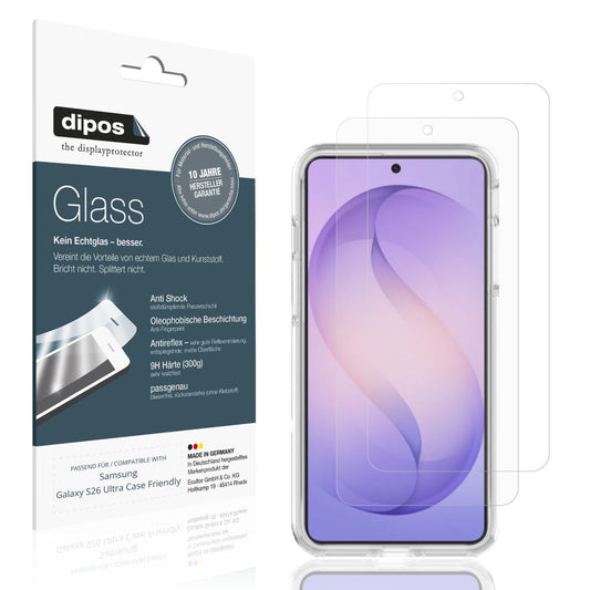 2x 9H Schutzfolie matt für Samsung Galaxy S26 Ultr (1)
