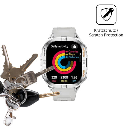 6x Schutzfolie klar für SUNKTA DM6 Display-Schutzf (4)