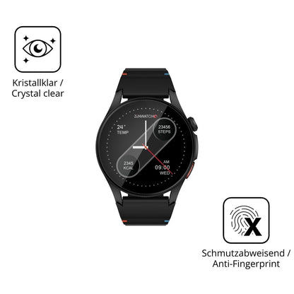 2x 9H Schutzfolie für Zenwatch Zenara Panzerfolie (5)