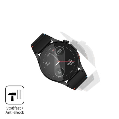 2x 9H Schutzfolie matt für Zenwatch Zenara Panzerf (4)