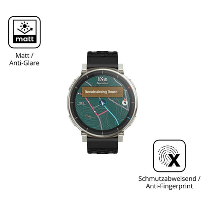 6x Schutzfolie matt für Amazfit Active 3 Premium D (5)