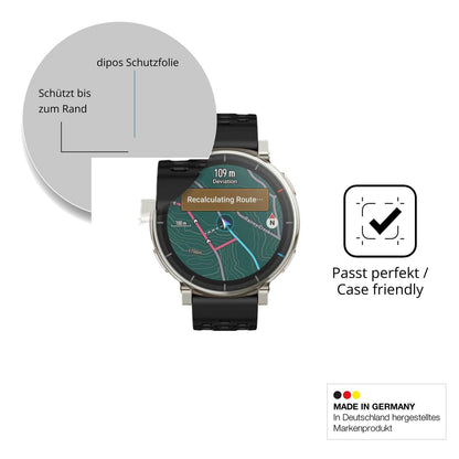 2x 9H Schutzfolie matt für Amazfit Active 3 Premiu (6)