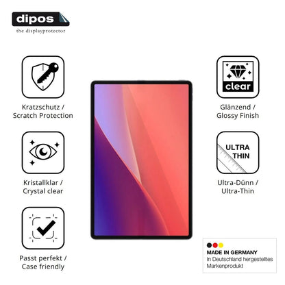 2x Schutzfolie klar für Lenovo Xiaoxin Pad Pro 13  (7)