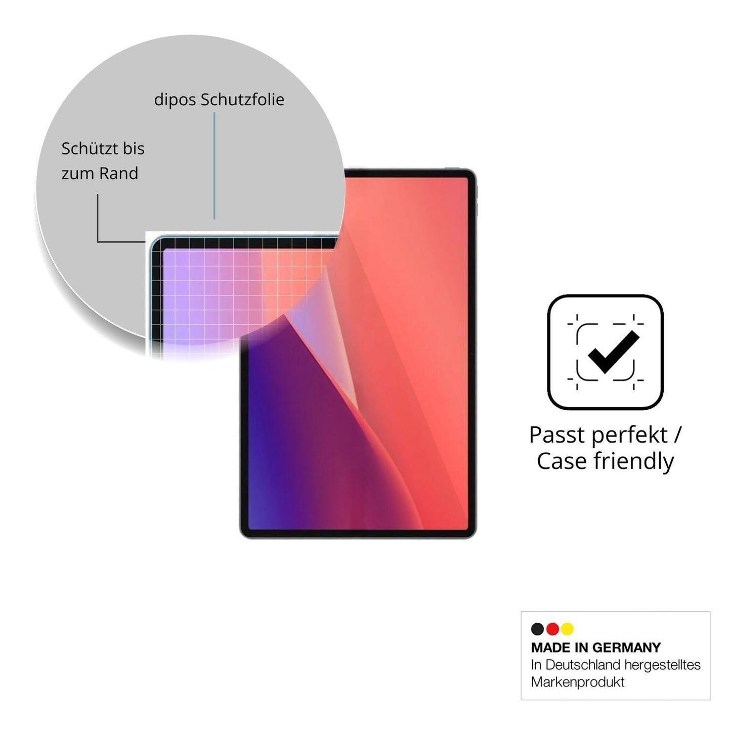 2x 9H Schutzfolie für Lenovo Xiaoxin Pad Pro 13 Pa (6)