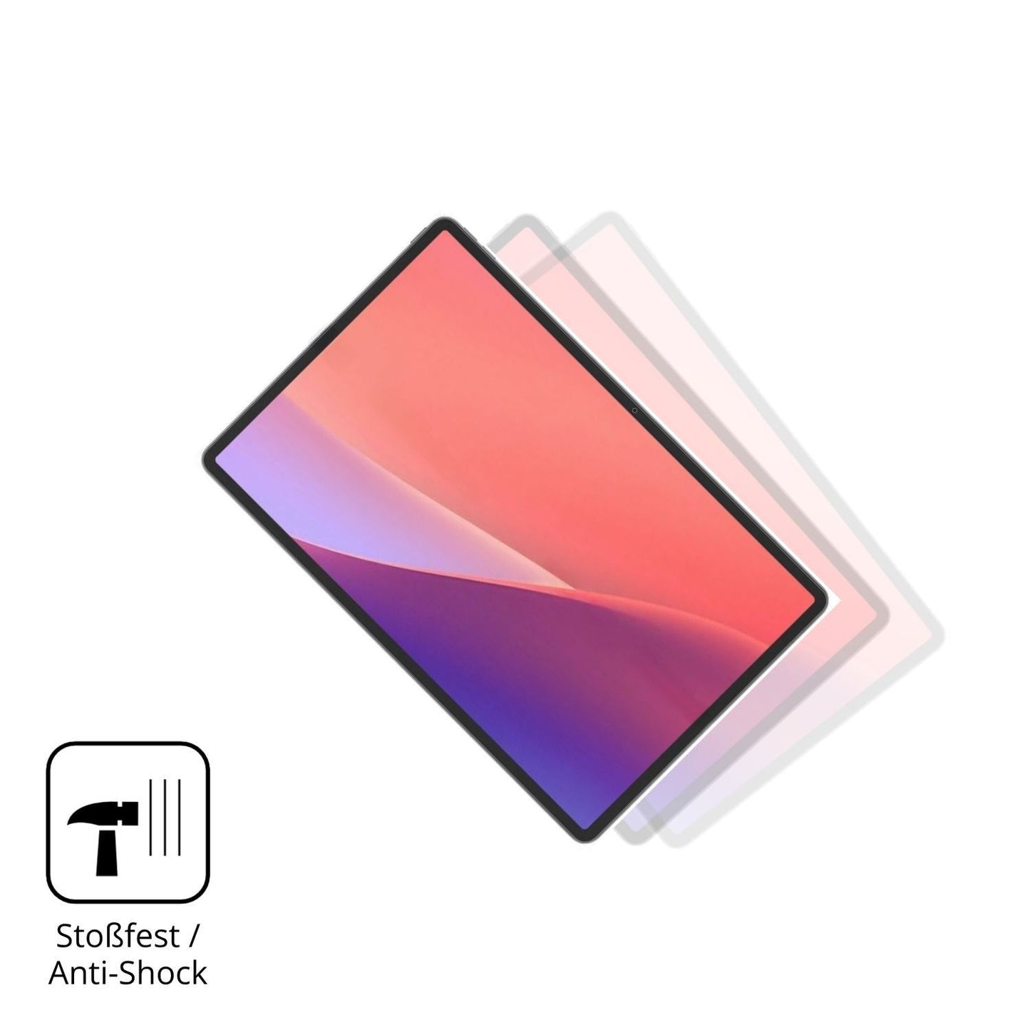 2x 9H Schutzfolie matt für Lenovo Xiaoxin Pad Pro  (4)