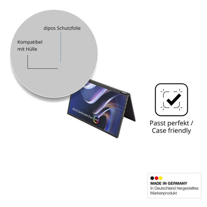 2x Schutzfolie matt für Asus ZenScreen Duo OLED MQ (6)