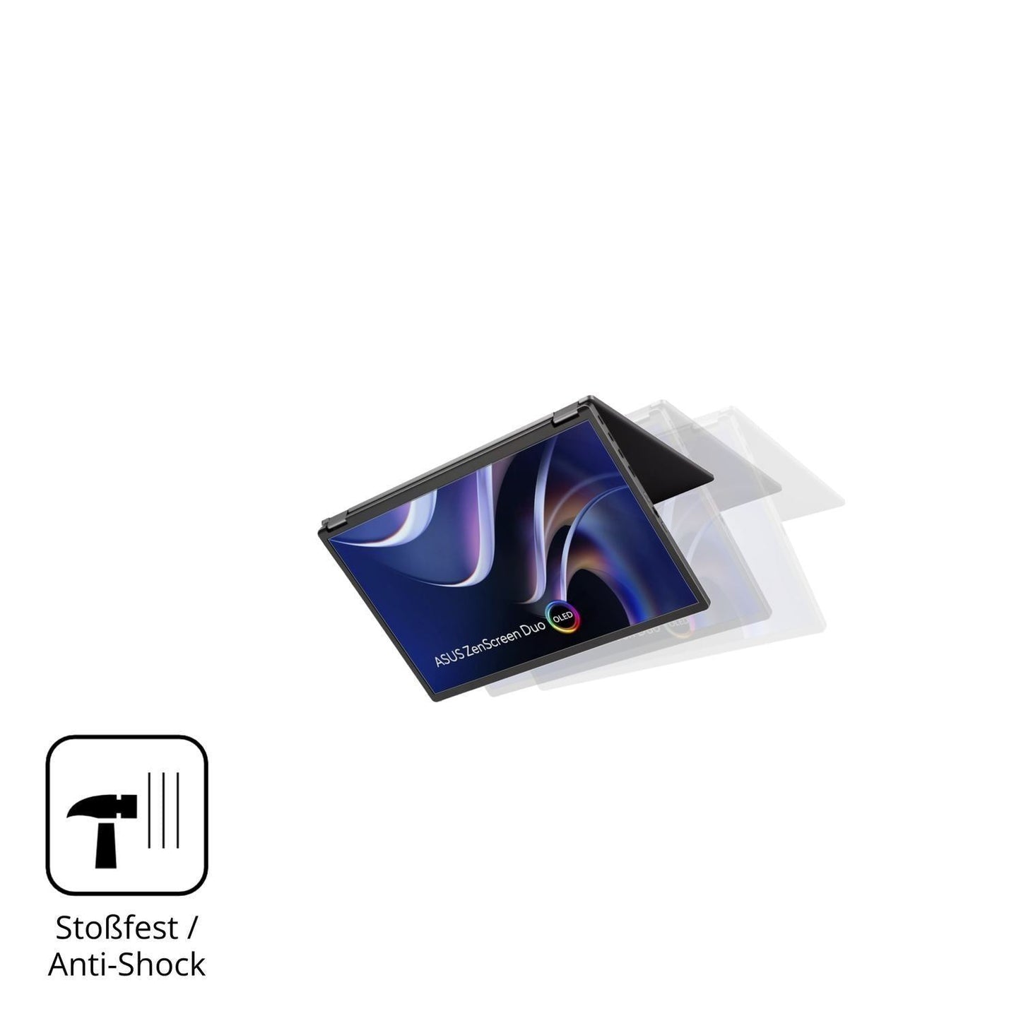 2x 9H Schutzfolie für Asus ZenScreen Duo OLED MQ14 (4)