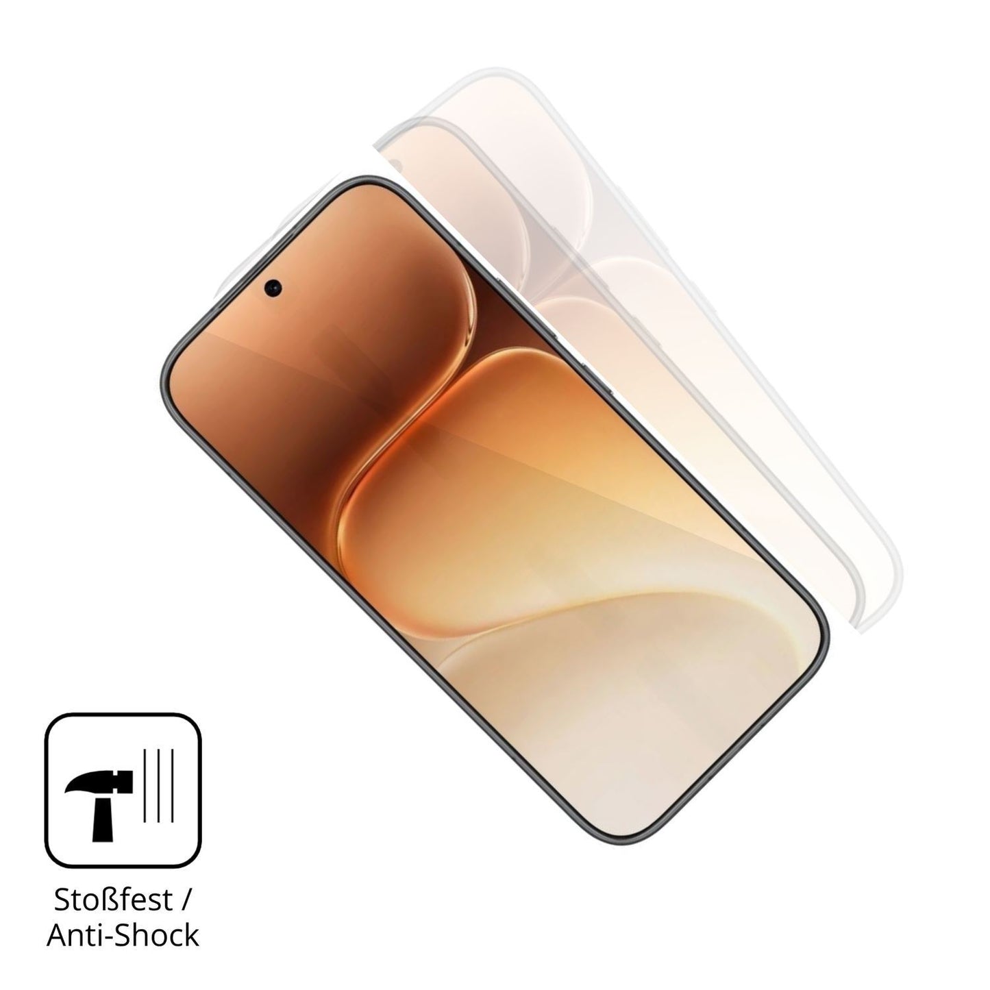 2x 3D Full Cover Schutzfolie für Honor 600 (4)