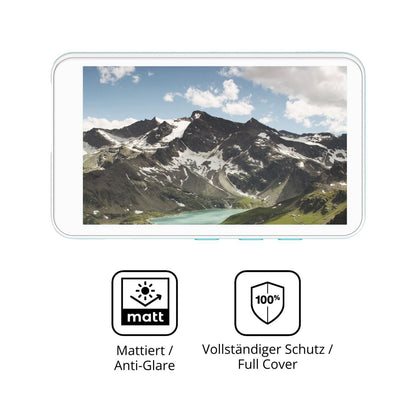 2x Full Cover Schutzfolie matt für SWOFY D08 MP3-P (5)