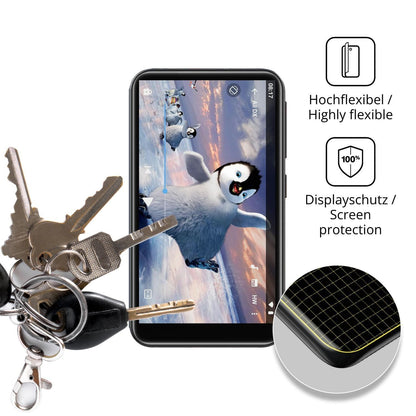 2x 3D Full Cover Schutzfolie für Diofox M12 MP3-Pl (3)