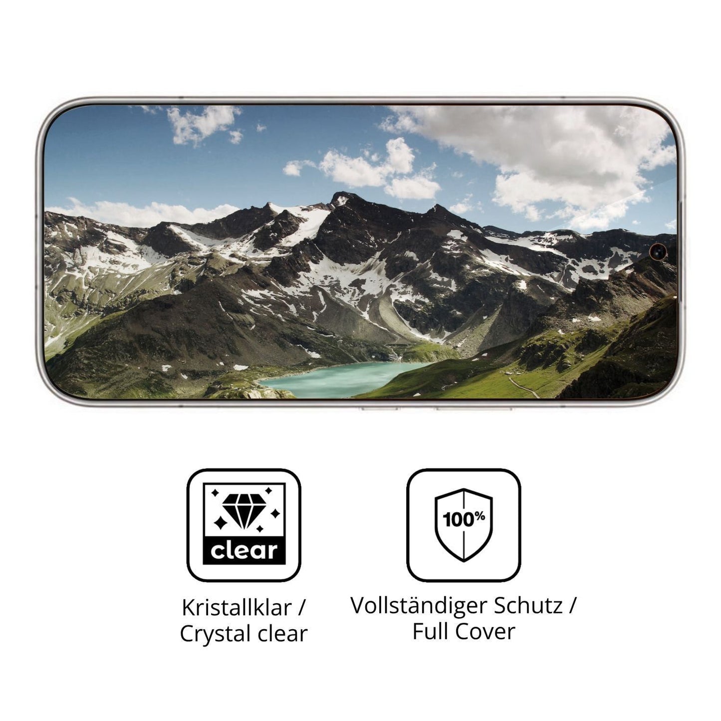 2x 3D Full Cover Schutzfolie für Honor 600 Pro (5)