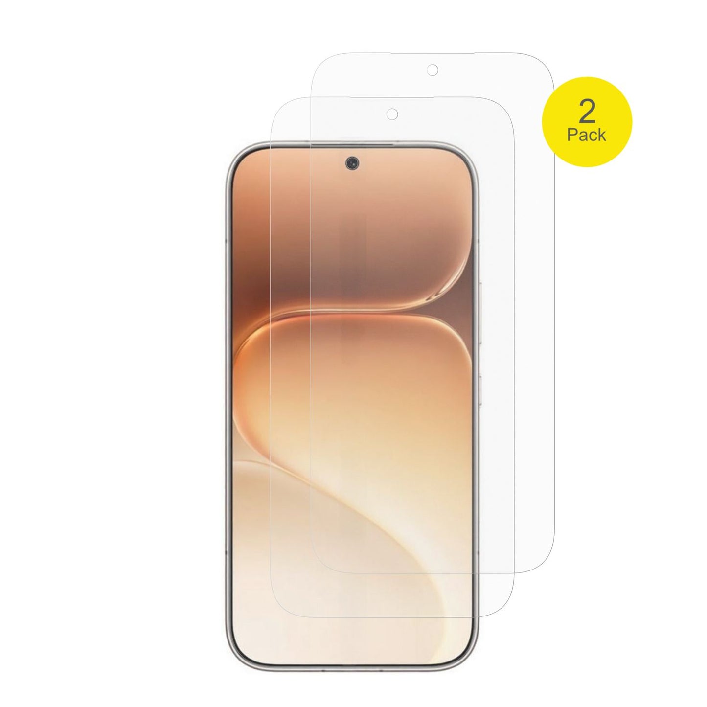 2x Full Cover Schutzfolie matt für Honor 600 Pro (2)