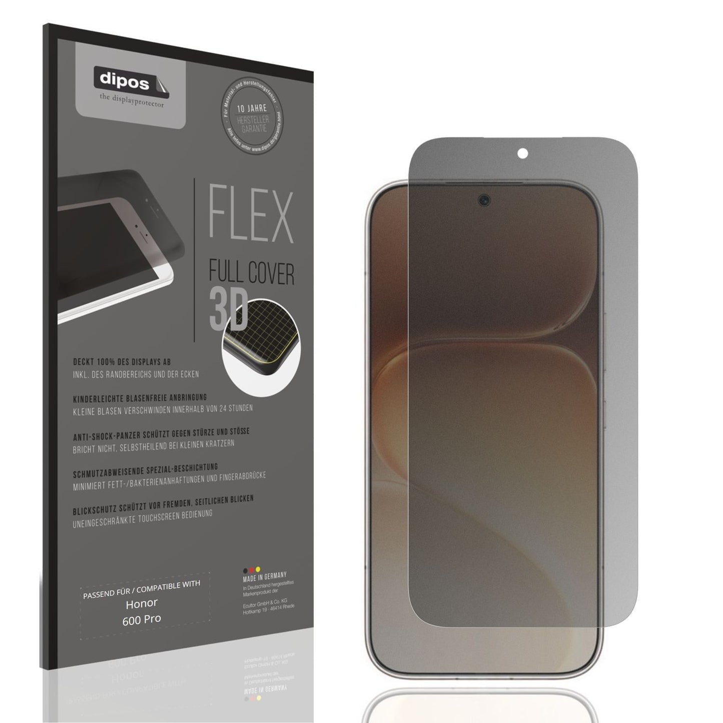 Full Cover Privacy Blickschutzfolie für Honor 600  (1)