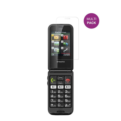 4x Schutzfolie klar für Emporia TalkGlam Display-S (2)