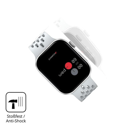 2x 3D Full Cover Schutzfolie für Zenwatch Pulse On (4)