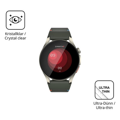 6x Schutzfolie klar für Zenwatch Zenara Titanium D (5)