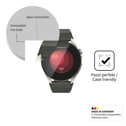 6x Schutzfolie matt für Zenwatch Zenara Titanium D (6)