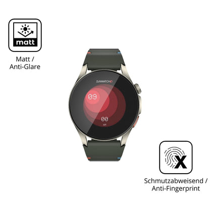 2x 9H Schutzfolie matt für Zenwatch Zenara Titaniu (5)