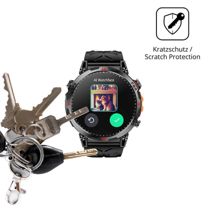 6x Schutzfolie klar für Mingdaln 1.56 Zoll Smartwa (4)