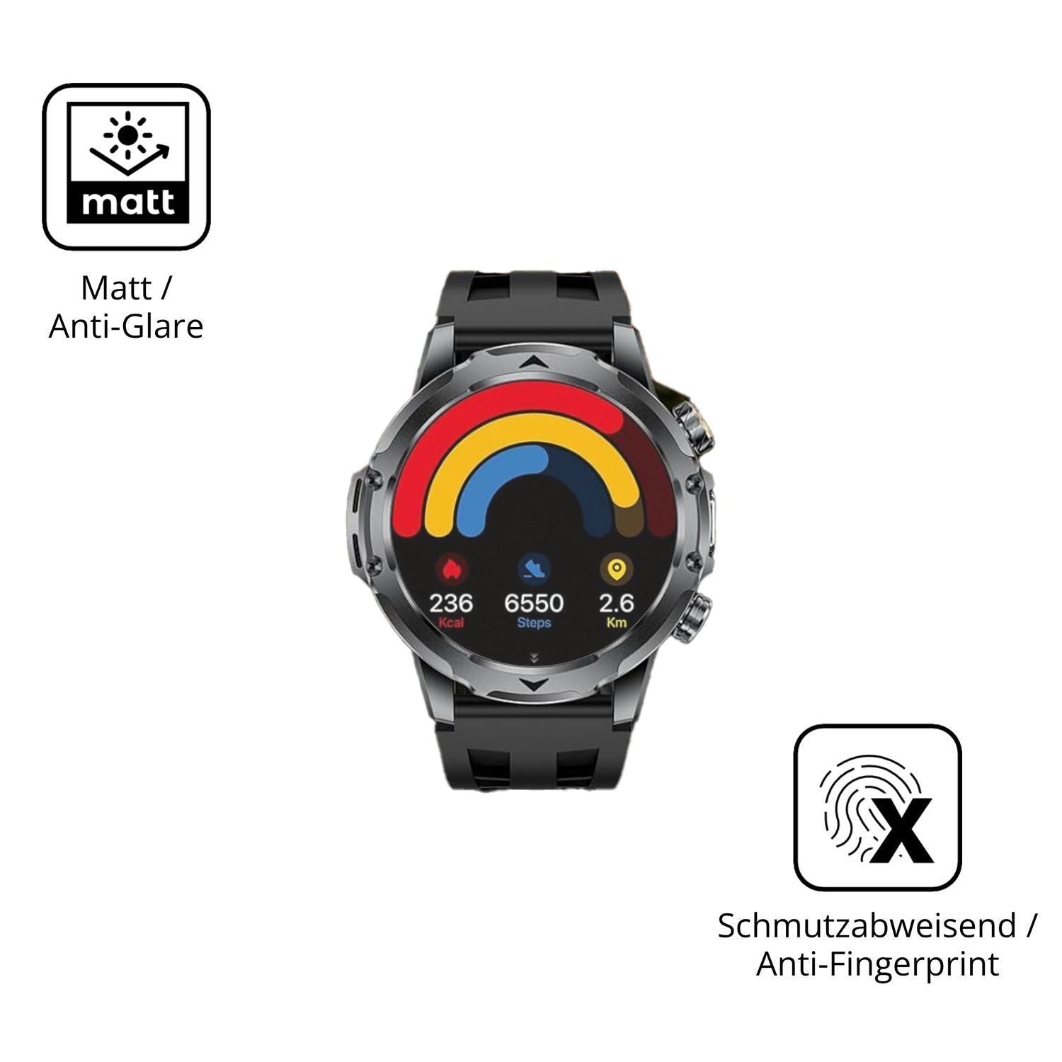6x Schutzfolie matt für LIGE SMART EF23 1.53 Displ (5)