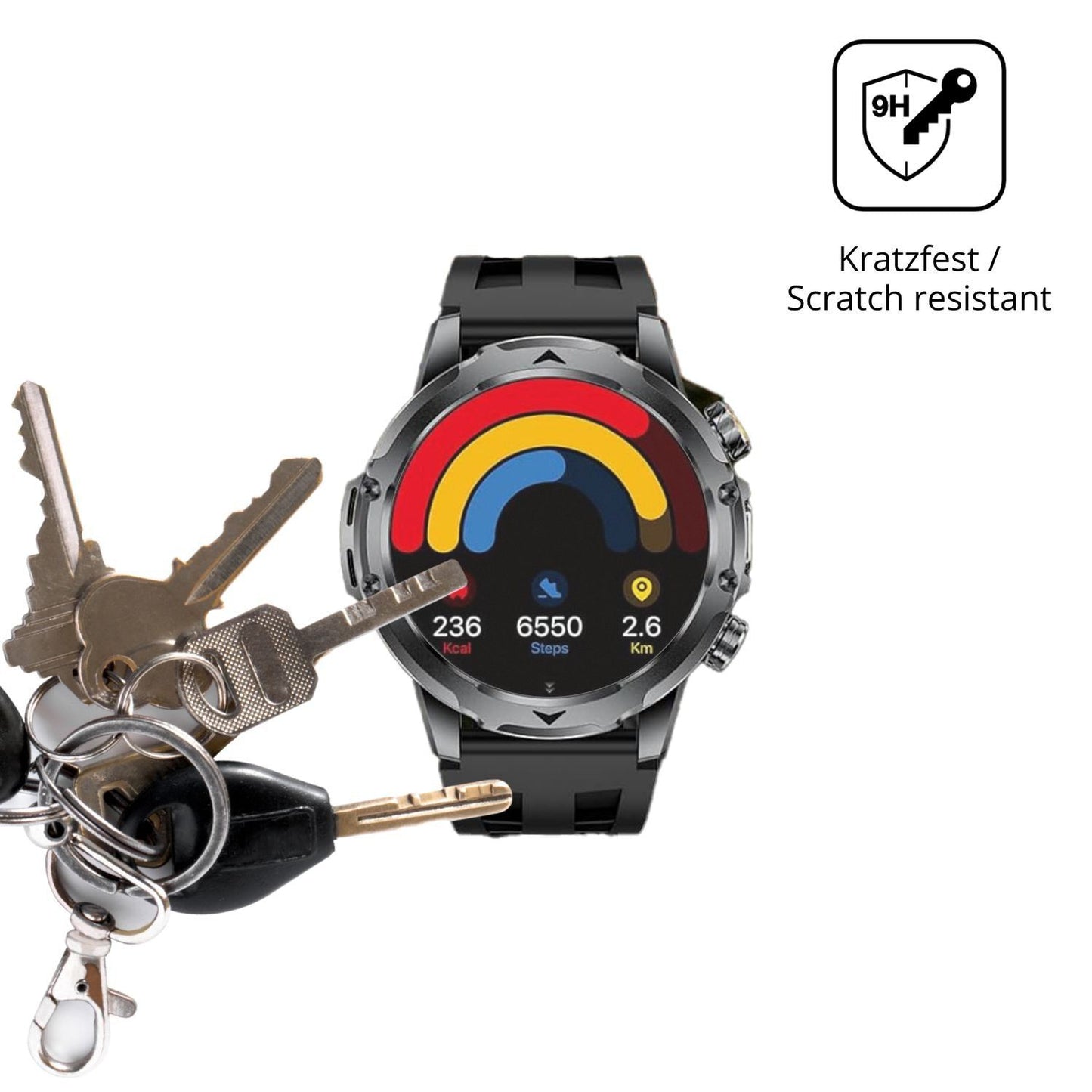2x 9H Schutzfolie matt für LIGE SMART EF23 1.53 Pa (3)