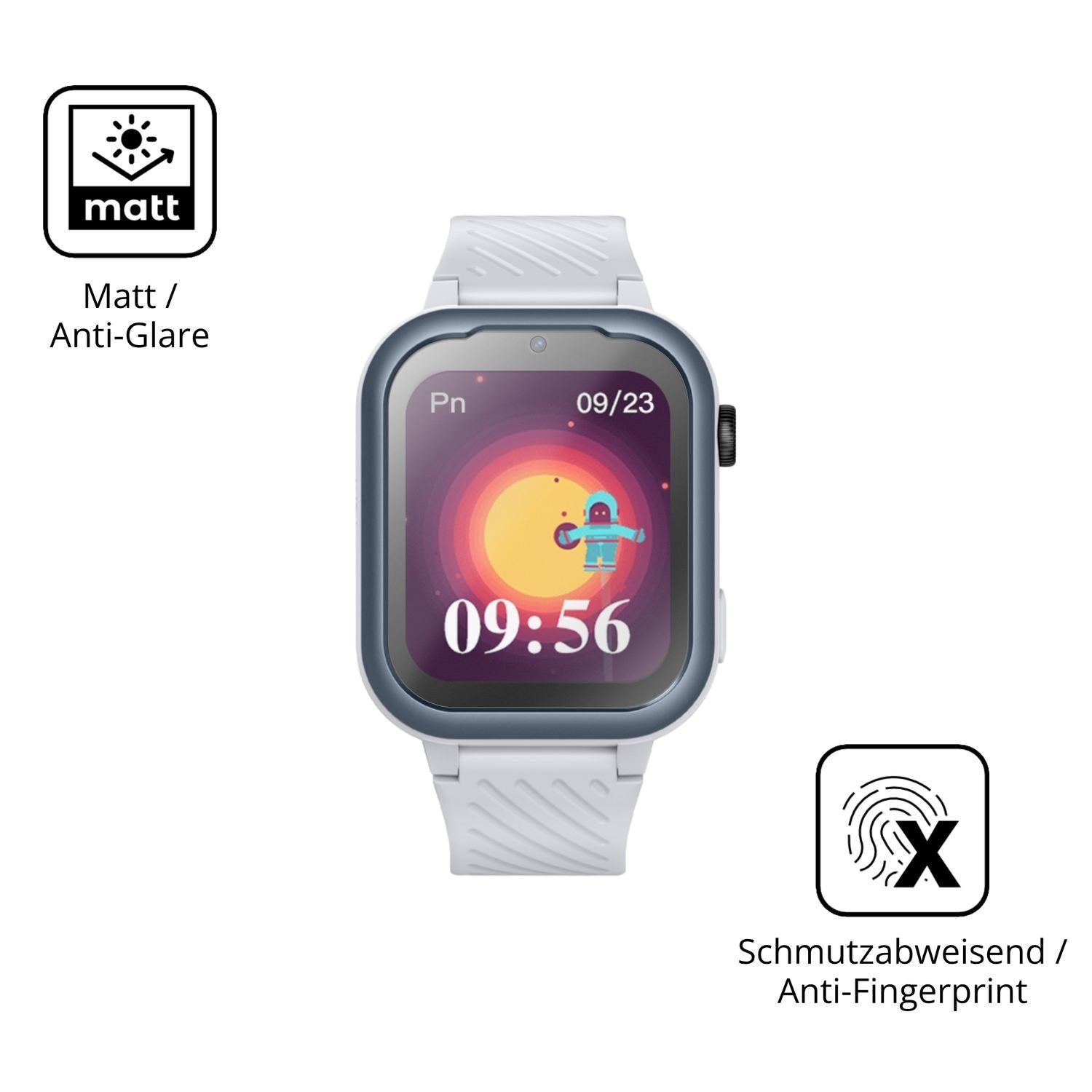 6x Schutzfolie matt für garett Essa 4G Display-Sch (5)