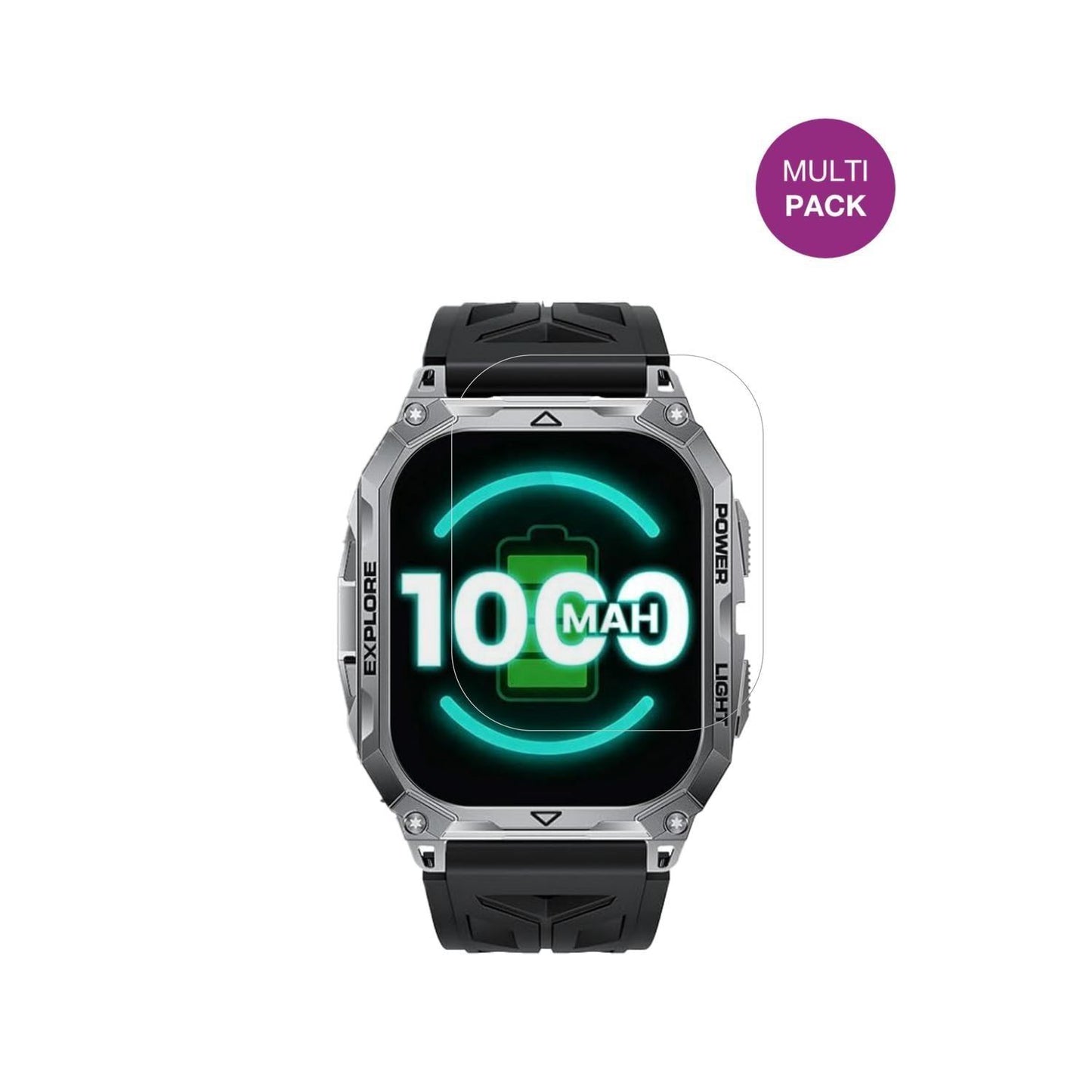 6x Schutzfolie klar für FITFLEX TX13 Display-Schut (2)