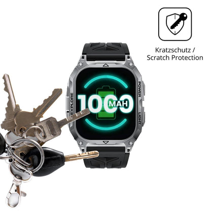6x Schutzfolie klar für FITFLEX TX13 Display-Schut (4)