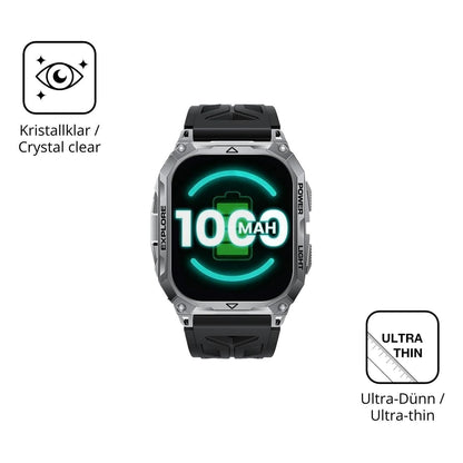 6x Schutzfolie klar für FITFLEX TX13 Display-Schut (5)