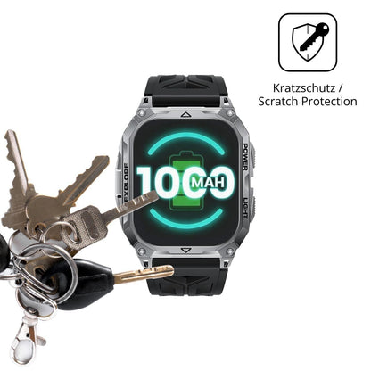 6x Schutzfolie matt für FITFLEX TX13 Display-Schut (4)