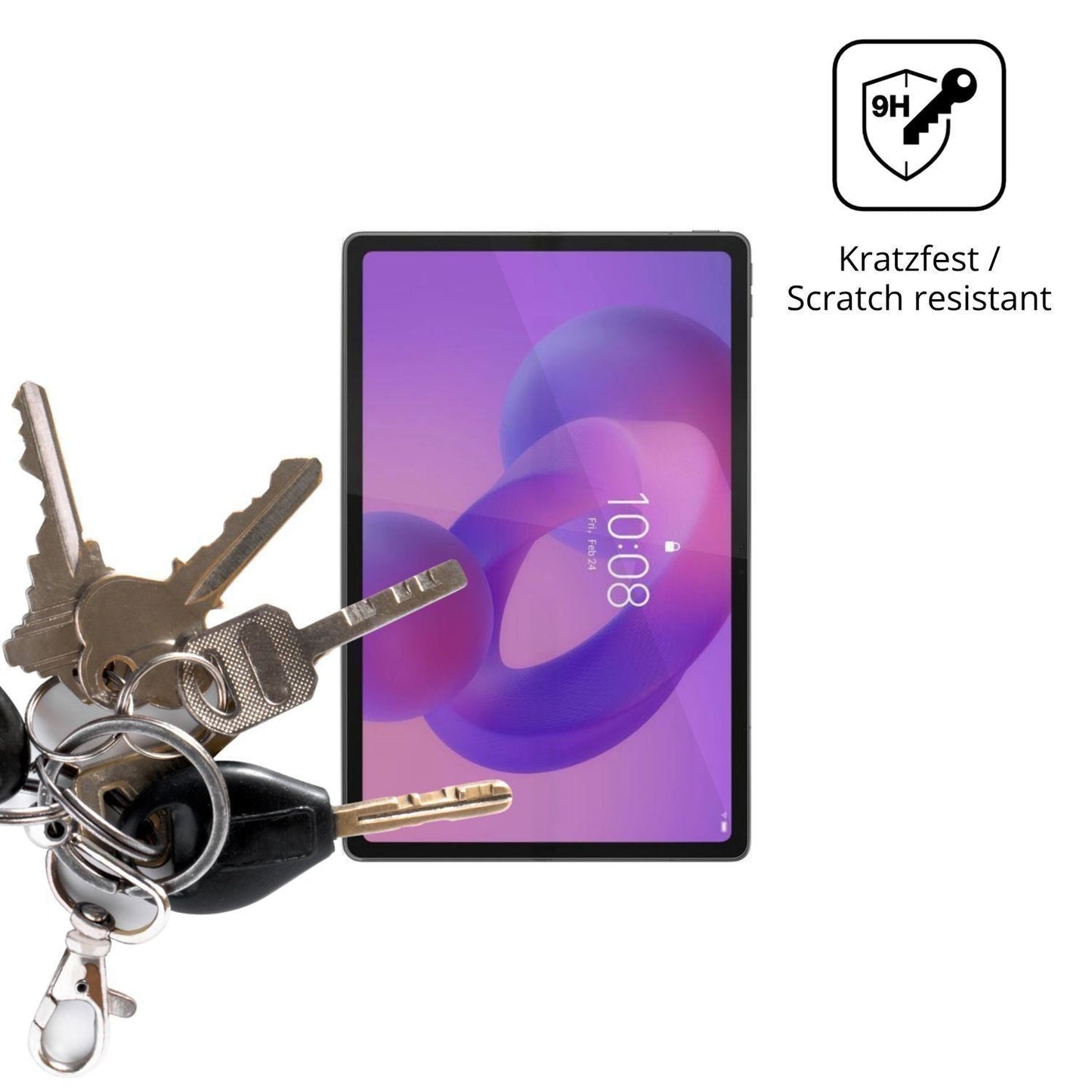 2x 9H Schutzfolie für Lenovo Idea Tab Plus TB361FU (3)