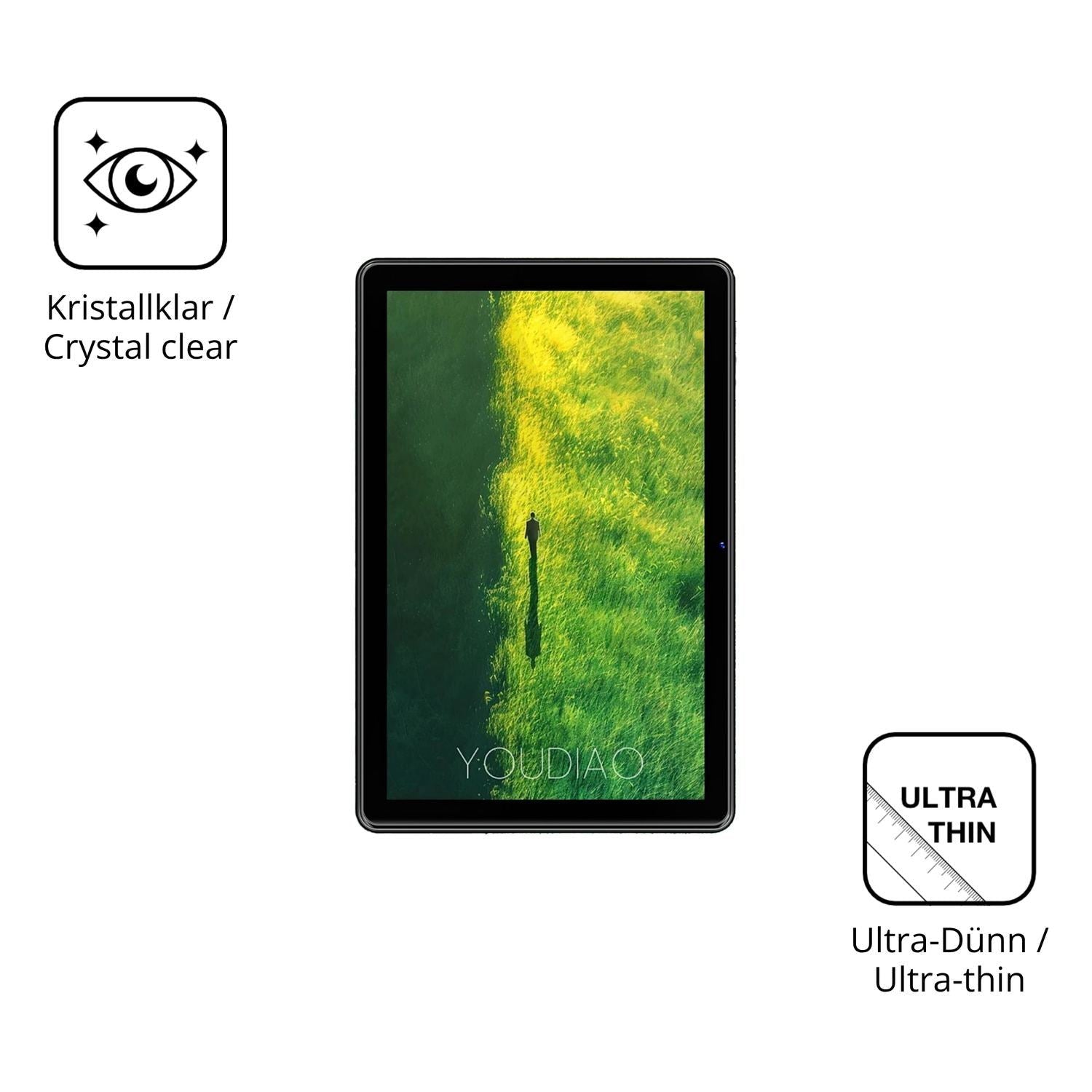 2x Schutzfolie klar für Raemond K50 Display-Schutz (5)