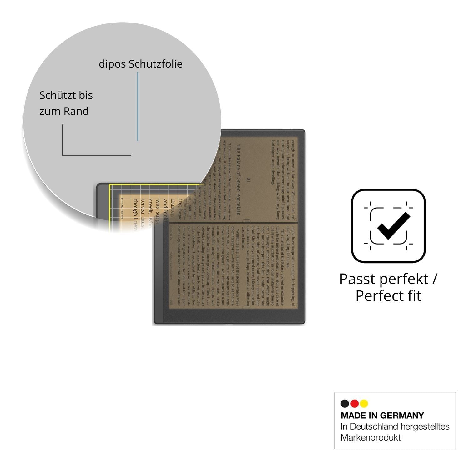 Blickschutzfolie für Onyx Boox Go 10.3 Gen II matt (4)